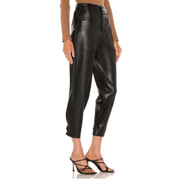 Pistola Tammy High Rise Trouser in Slate Black Size 31 - Picture 3 of 10
